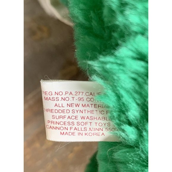 Rare Green Princess Soft Toys Teddy Bear Plush Stuffed Animal SOFT 16” Bow Tie - Picture 5 of 7